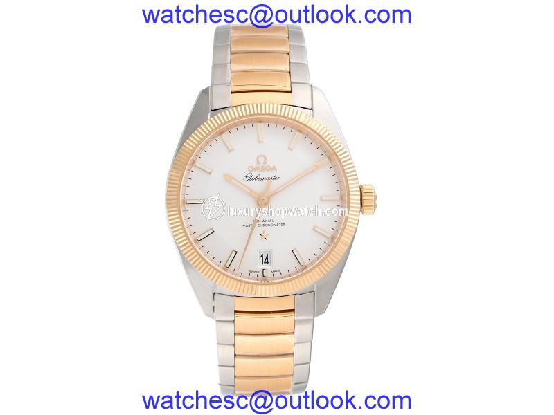Omega Constellation Globemaster 130.20.39.21.02.001 Stainless Steel / 18K Yellow Gold 39 mm Mens Watch Omega