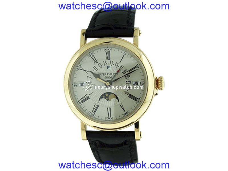 Patek Philippe 5159J Perpetual Calendar 18K Yellow Gold 38mm Mens Watch Patek Philippe