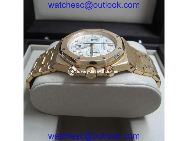 Audemars Piguet Royal Oak 25960BA.OO.1185BA.01 18K Yellow Gold Chronograph 39mm Watch Audemars Piguet