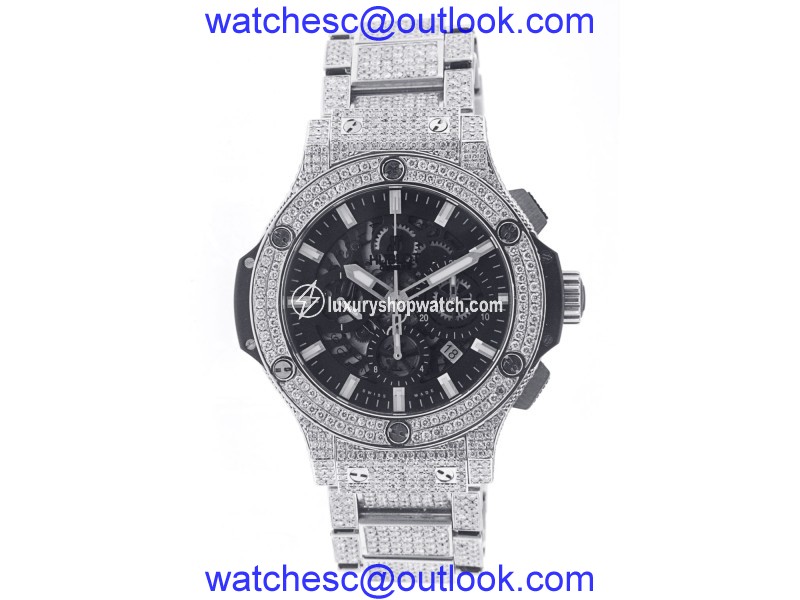 Hublot Big Bang 44MM Aero Bang with Diamonds Hublot