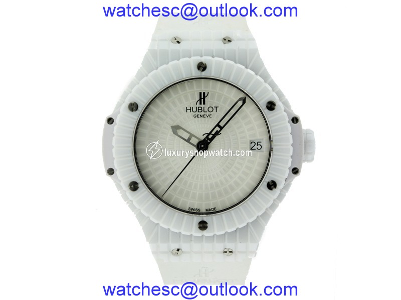 Hublot Big Bang Caviar 41MM White - 346.HX.2800.RW Hublot