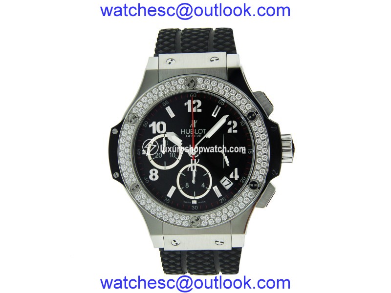 Hublot Big Bang Evolution Stainless Steel with Factory Diamond Bezel 45mm Hublot