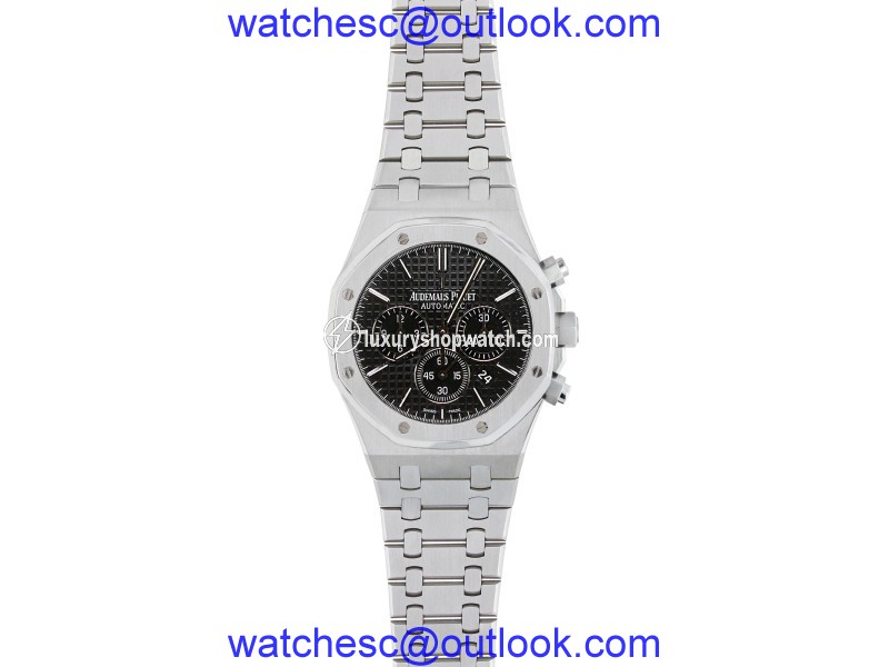 Audemars Piguet Royal Oak 41MM Chronograph Watch Stainless Steel Black Dial Watch Audemars Piguet"