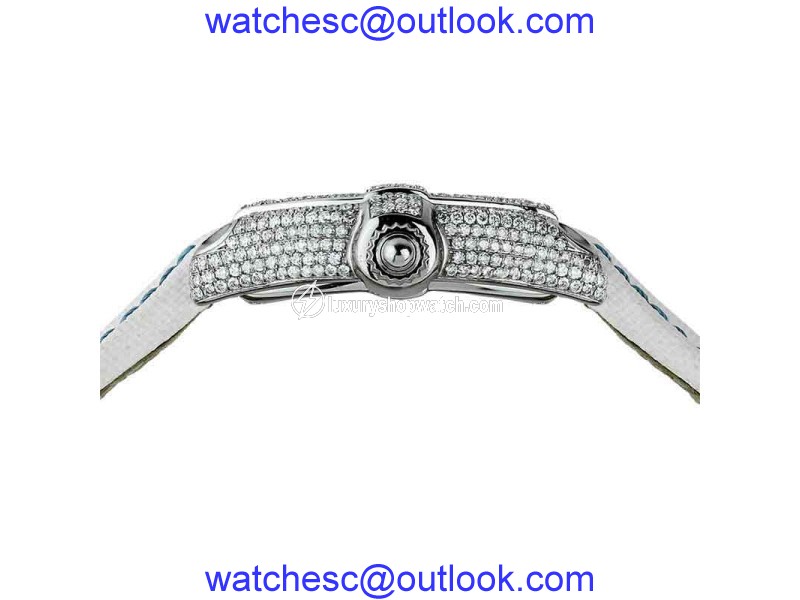 Cartier Roadster W62016V3 White Alligator Strap Watch Cartier