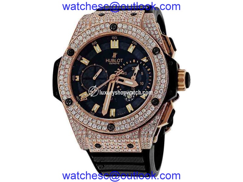 Hublot King Power Rose Gold Automatic Mens Watch 48mm Hublot