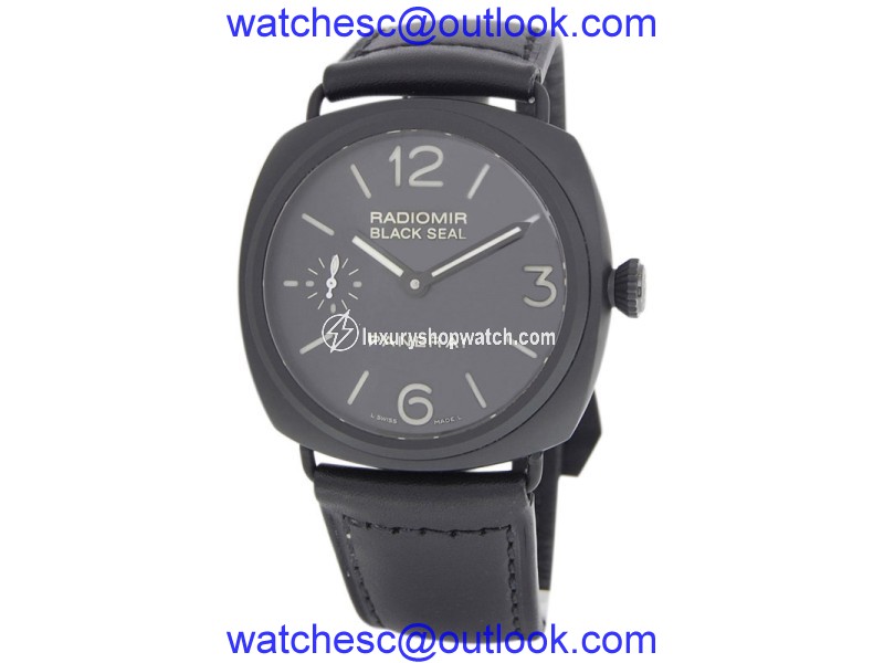 Panerai Radiomir Black Seal PAM00292 Stainless Steel & Ceramic Manual 45mm Mens Watch Panerai