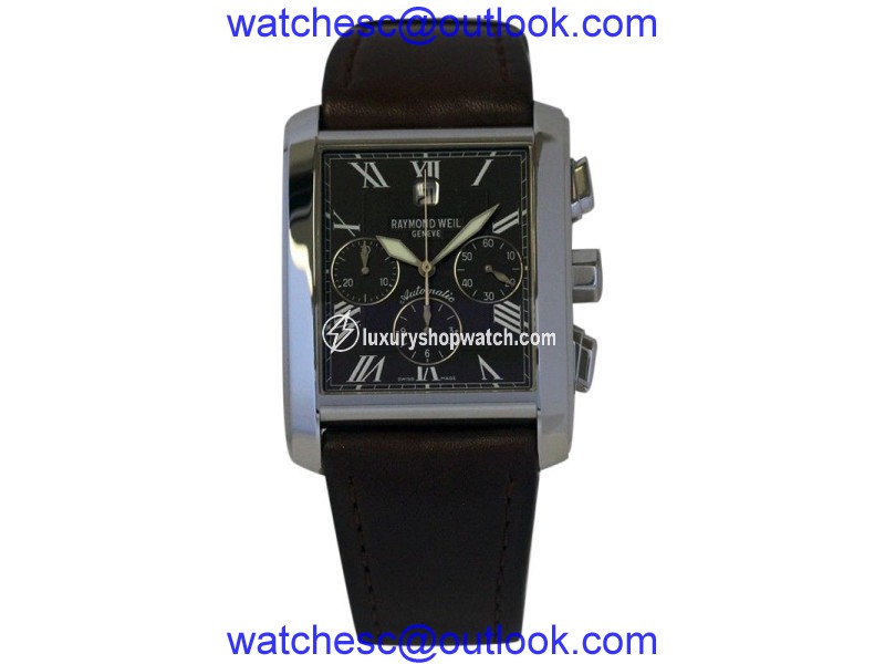 Raymond Weil 4875 Don Giovanni Steel Auto Chornograph Date Watch Raymond Weil