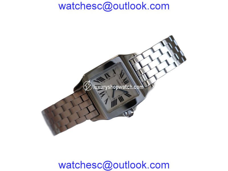 Cartier Santos W25064Z5 Demosille Stainless Steel Womens Watch Cartier