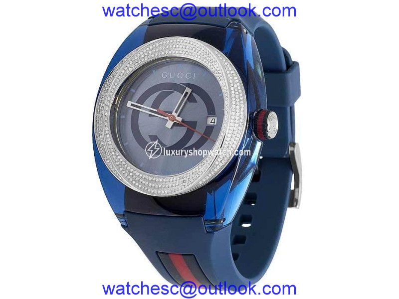 Gucci Sync YA137104 Stainless Steel 46mm Mens Watch Gucci