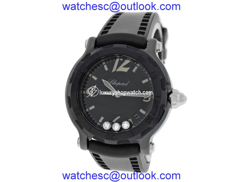Chopard Happy Sport 28/8507 Ceramic Quartz 38mm Limited Edition Womens Watch Chopard