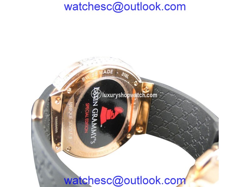 Gucci Sport I-Gucci YA114222 XL Digital Latin Grammy Rose 5.5 Ct Diamond Watch Gucci