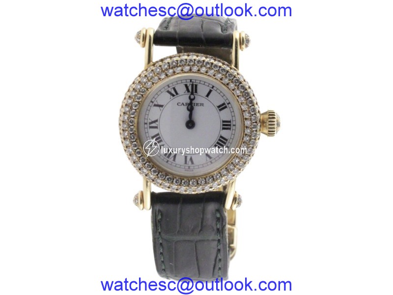 Cartier Lady Diablo 18K Yellow Gold Diamond Quartz Watch Cartier