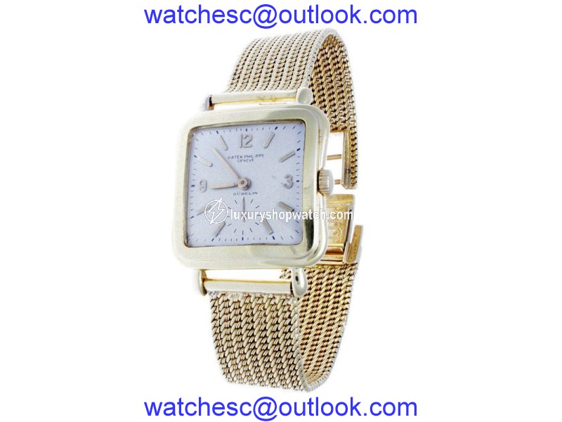 Rare Vintage Patek Philippe 2493 Vintage 18K Yellow Gold Watch And Bracelet Patek Philippe