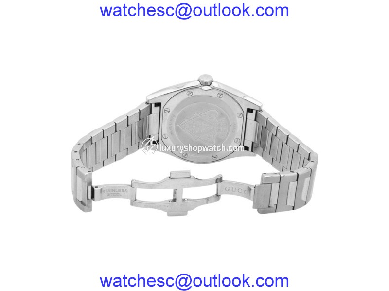 Gucci YA115209 101 Pantheon Stainless Steel 44mm Swiss Diamond Watch Gucci
