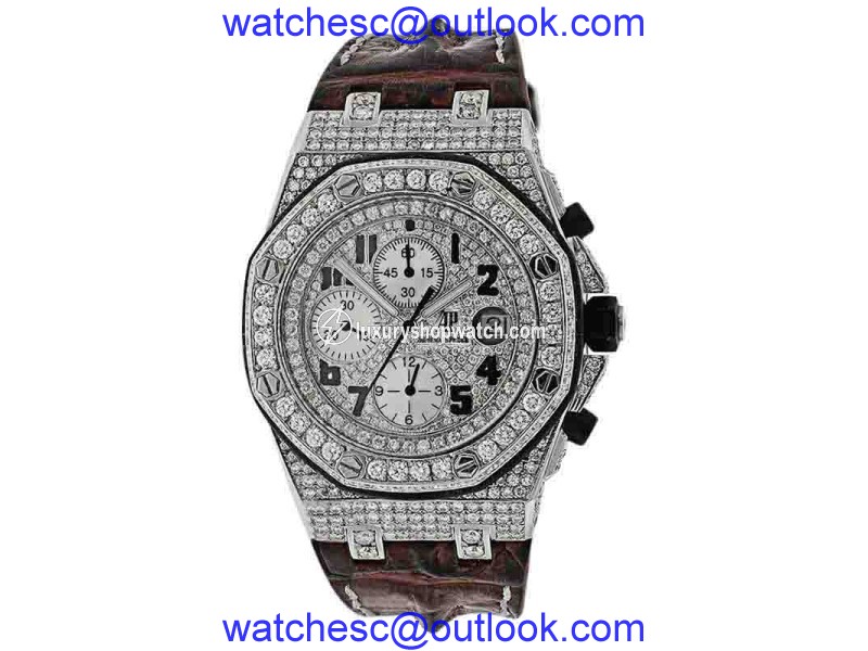 Audemars Piguet Royal Oak Offshore Stainless Steel Chronograph 42mm Mens Watch Audemars Piguet