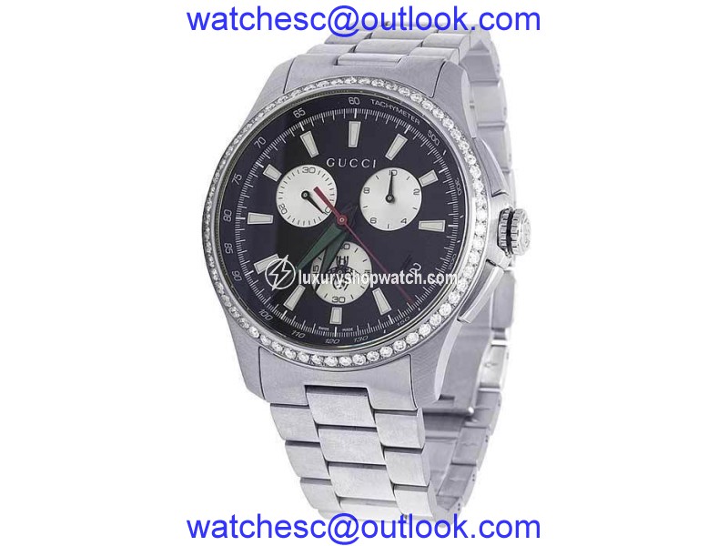 Gucci G-Timeless YA126267 Stainless Steel 44mm Mens Watch Gucci