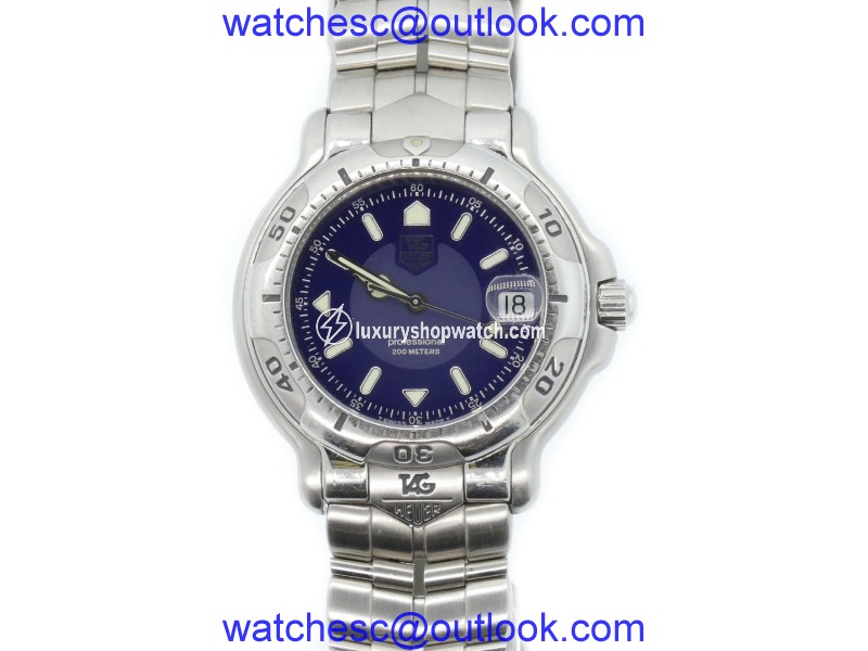Tag Heuer Professional WH1115 Stainless Steel Quartz 39mm Mens Watch Tag Heuer
