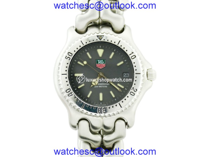 Tag Heuer S99.206E Stainless Steel Grey Dial Quartz 38mm Unisex Watch Tag Heuer
