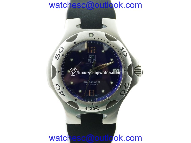 Tag Heuer Professional Kirium WL111H Quartz Dark Blue Dial Stainless Steel 37mm Mens Watch Tag Heuer