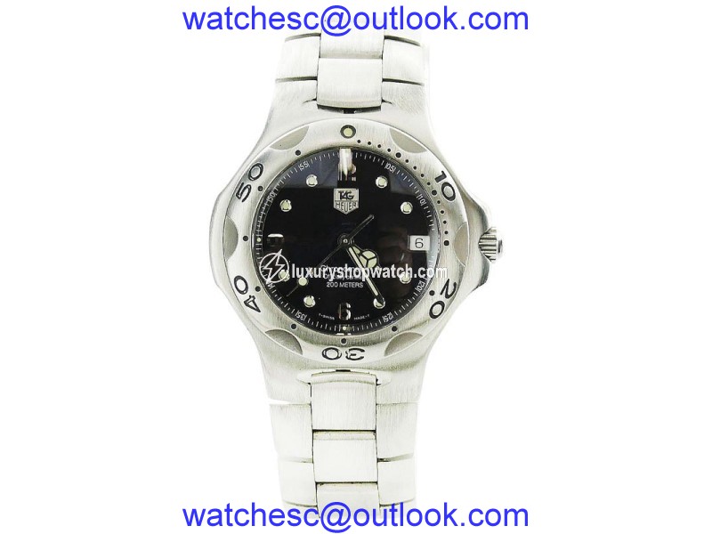 Tag Heuer Kirium Wl5111 Stainless Steel with Black Dial Automatic 40mm Mens Watch Tag Heuer