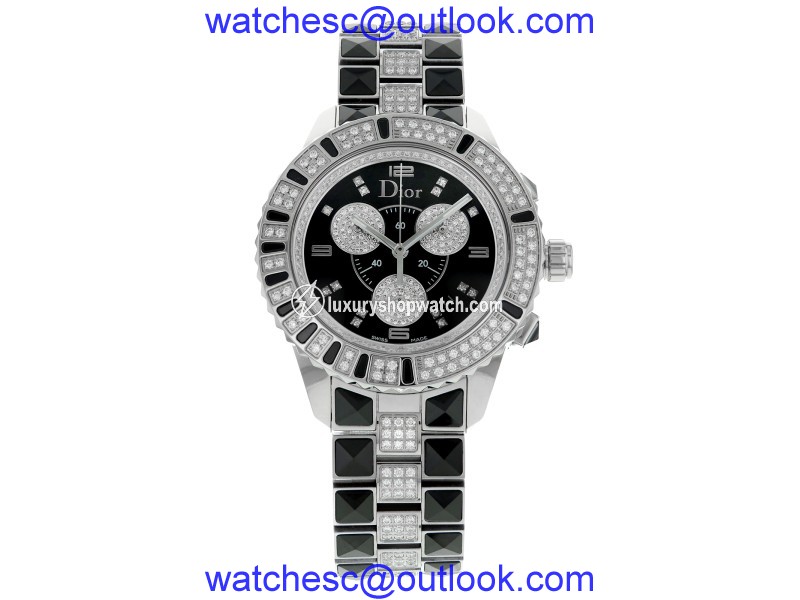 Christian Dior Christal CD11431D 38mm Mens Watch Christian Dior
