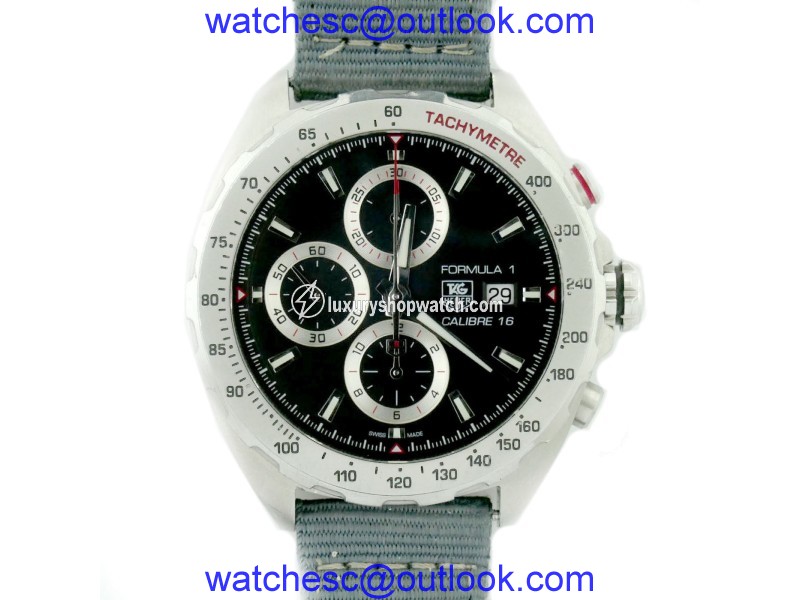 Tag Heuer Formula 1 CAZ2010 Stainless Steel Automatic 44mm Mens Watch Tag Heuer
