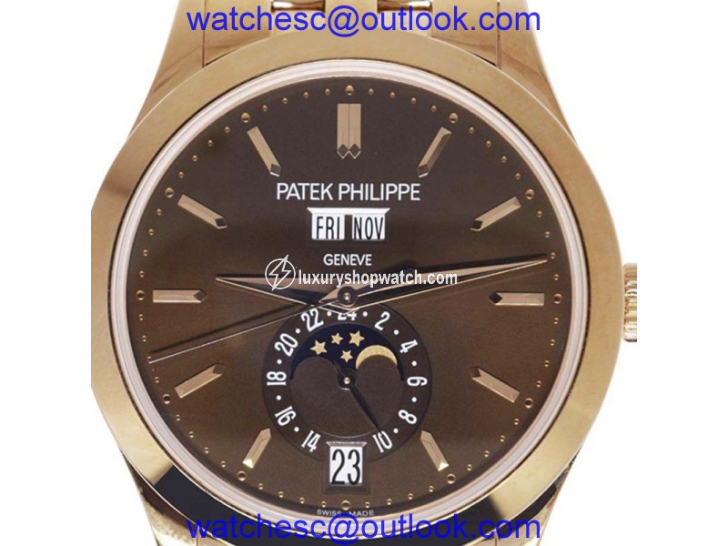 Patek Philippe Annual Calendar 5396/1r-001 18K Rose Gold Automatic 38mm Mens Watch Patek Philippe