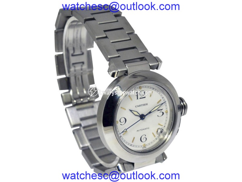 Cartier Pasha 2324 Stainless Steel Automatic 35mm Mens Watch Cartier