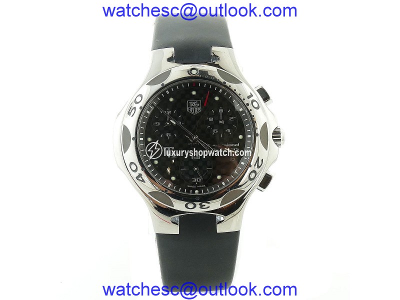 Tag Heuer Prof Kirium CL1118 Stainless Steel / Rubber Quartz 37mm Mens Watch Tag Heuer