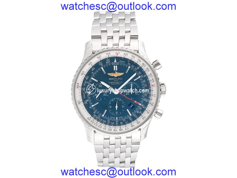 Breitling Navitimer 01 AB012721.C889.443A Stainless Steel & Blue Dial 46mm Mens Watch Breitling