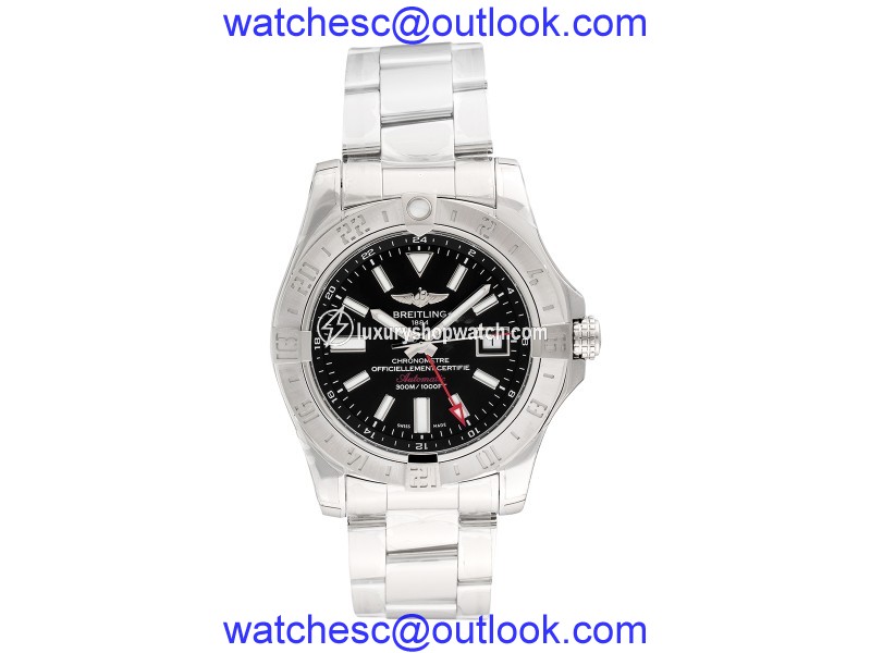 Breitling Avenger II GMT A3239011/BC35/170A Stainless Steel 43mm Mens Watch Breitling