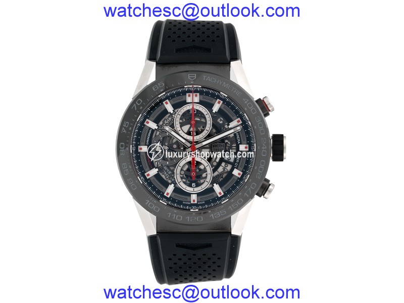 Tag Heuer Carrera CAR2A1Z.FT6044 Stainless Steel Automatic 45mm Mens Watch Tag Heuer