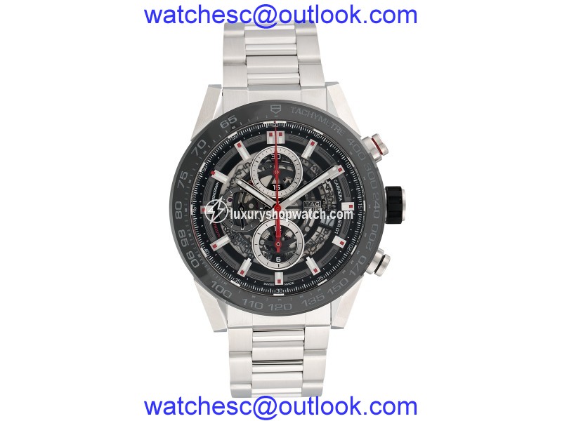 Tag Heuer Carrera CAR2A1W.BA0703 Stainless Steel Automatic 45mm Mens Watch Tag Heuer