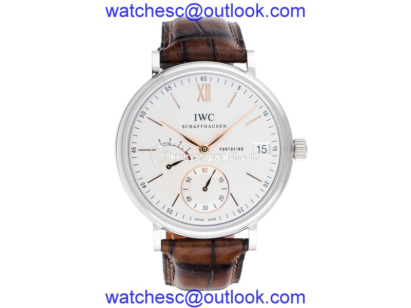 IWC Portofino IW510103 Stainless Steel Hand-Wound 45mm Mens Watch IWC