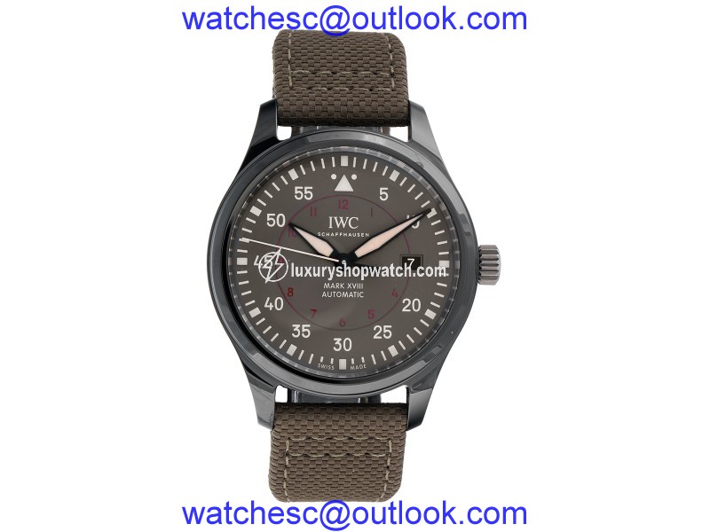 IWC Pilot IW324702 Ceramic & Anthracite Dial Automatic 41mm Mens Watch IWC