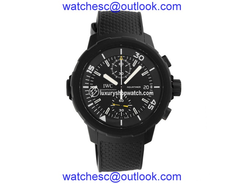 IWC Aquatimer IW379502 Rubber Coated Stainless Steel 44mm Mens Watch IWC