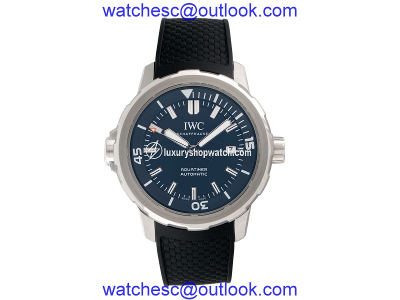 IWC Aquatimer IW329005 Stainless Steel & Blue Dial Automatic 42mm Mens Watch IWC