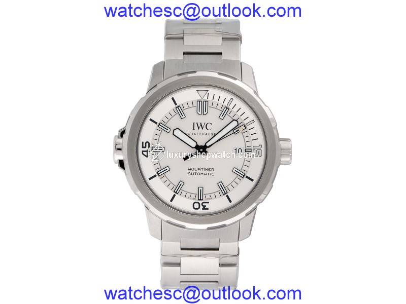 IWC Aquatimer IW329004 Stainless Steel & Silver Dial Automatic 42mm Mens Watch IWC