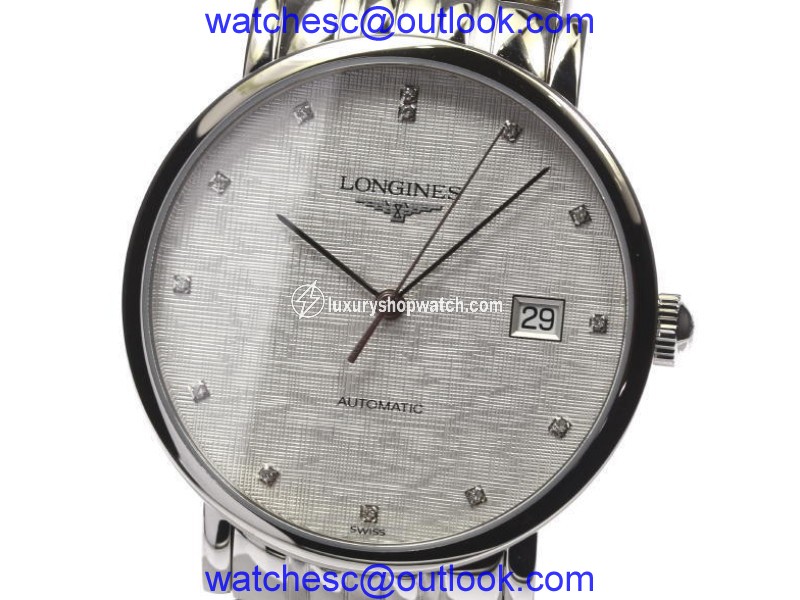Longines Elegant Collection L4.810.4.77.6 Stainless Steel 37mm Mens Watch Longines