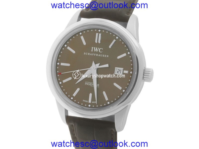 IWC Ingenieur IW323311 Stainless Steel & Leather Automatic 42.5mm Mens Watch 2012 IWC