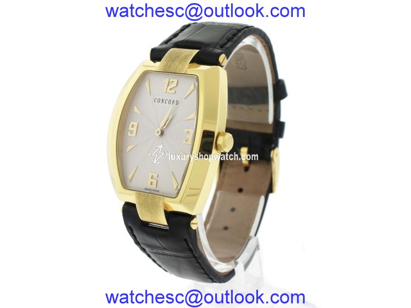 Concord La Scala 50.G3.1480 18K Yellow Gold Quartz 32mm Unisex Watch Concord