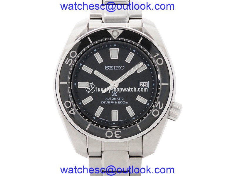 Seiko Prospex Diver SBDC027(6R15-02T0) Stainless Steel Black 45mm Mens Watch Seiko