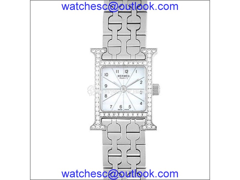 Hermes H HH1.130 Stainless Steel Quartz 24mm Womens Watch Hermes