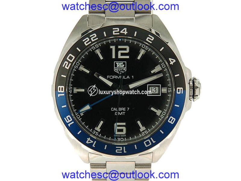 Tag Heuer Formula 1 WAZ 211 A.BA 0875 Stainless Steel Automatic 41mm Mens Watch Tag Heuer