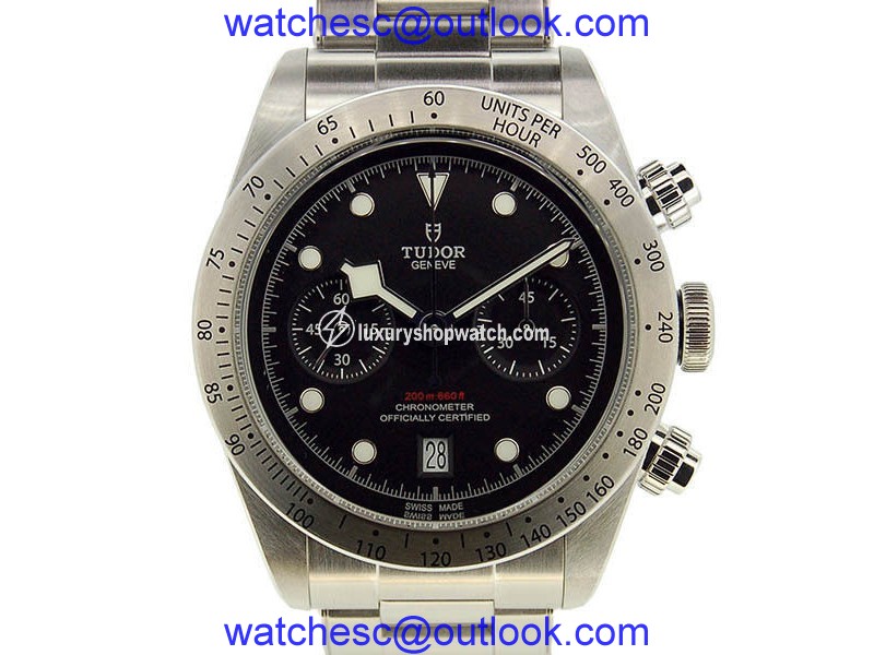Tudor Heritage 79350 Black Bay Stainless Steel Automatic 41mm Mens Watch Tudor