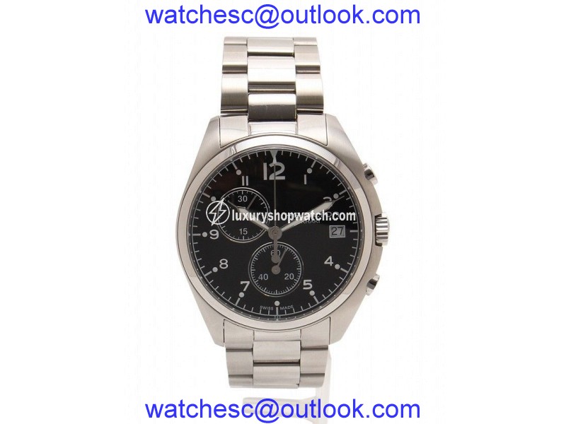 Hamilton Pilot Pioneer H76512133 Stainless Steel Quartz 40mm Mens Watch Hamilton
