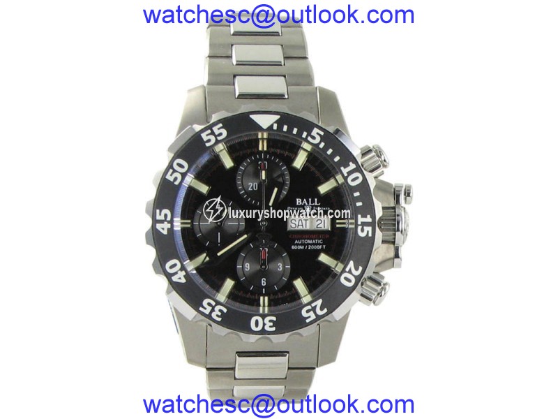 Ball Engineer Hydrocarbon DC3026A-SC-BK Titanium & Stainless Steel Automatic 42mm Mens Watch Ball