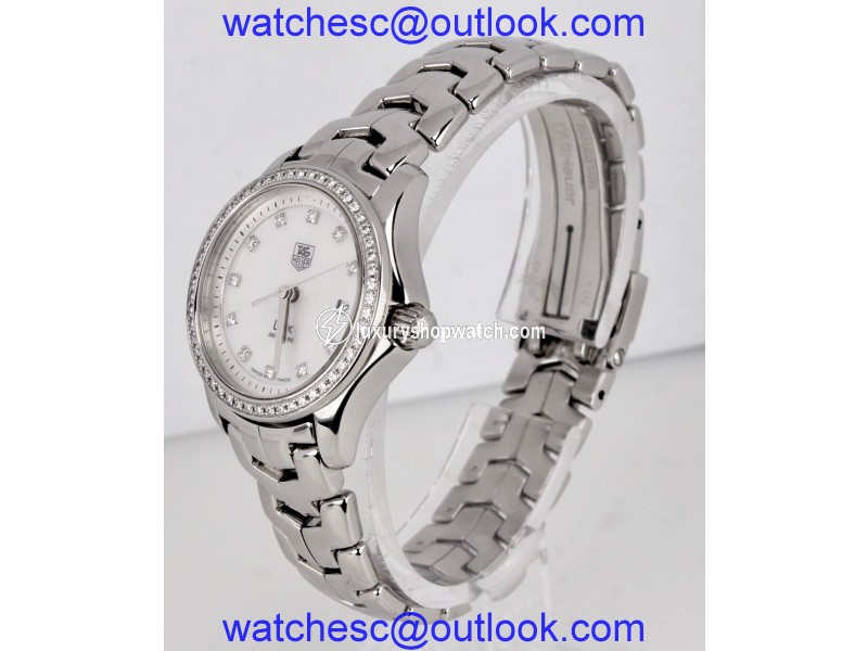 Tag Heuer Link WJF1319.BA0572 Stainless Steel with Diamond Quartz 27mm Womens Watch Tag Heuer