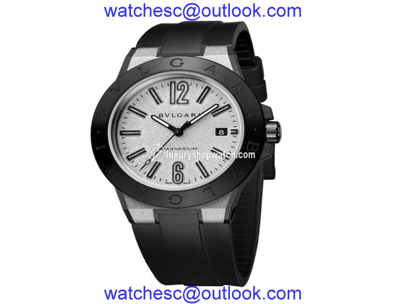 Bulgari Diagono Magnesium Automatic Date Mens Watch DG41C6SMCVD Bulgari"