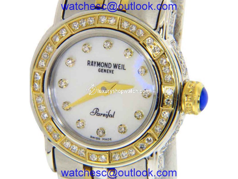 Raymond Weil 9641PV Parsifal Two-tone Steel Diamond Quartz Watch Raymond Weil